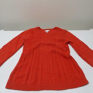 Croft & Barrow red sweater in size XS